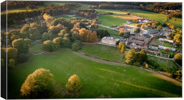Cannon Hall Canvas Print by Apollo Aerial Photography
