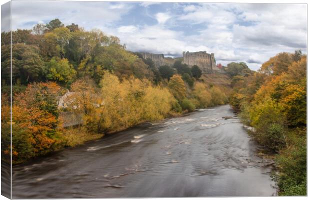 Richmond Castle Canvas Print by Apollo Aerial Photography