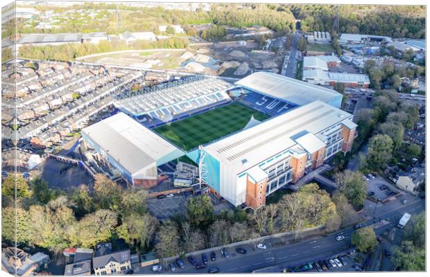 Hillsborough Stadium Canvas Print by Apollo Aerial Photography