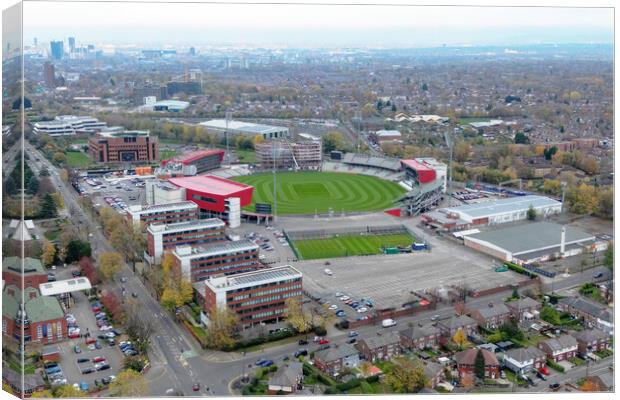 Emirates Old Trafford Canvas Print by Apollo Aerial Photography