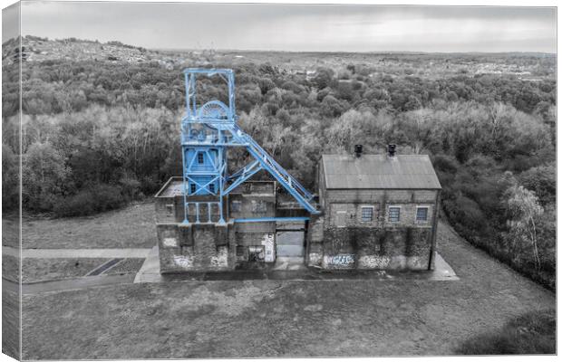 Barnsley Main Colliery Canvas Print by Apollo Aerial Photography