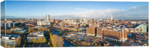 City of Leeds Canvas Print by Apollo Aerial Photography