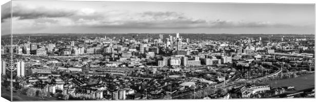 Leeds City Skyline Canvas Print by Apollo Aerial Photography