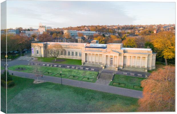 Weston Park Museum Canvas Print by Apollo Aerial Photography