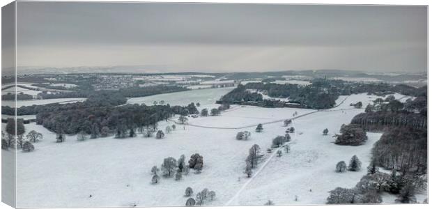 Wentworth Estate Canvas Print by Apollo Aerial Photography