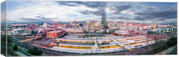 Sheffield Skyline Canvas Print by Apollo Aerial Photography