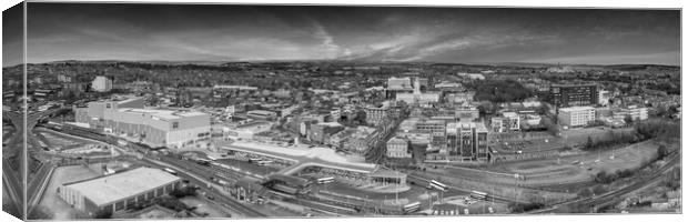 Barnsley Skyline Canvas Print by Apollo Aerial Photography