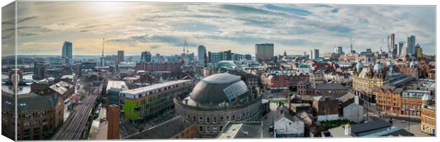 The City of Leeds Canvas Print by Apollo Aerial Photography