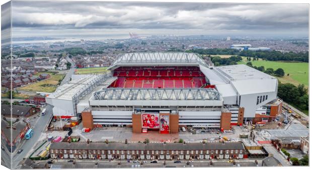 Anfield From Above Canvas Print by Apollo Aerial Photography