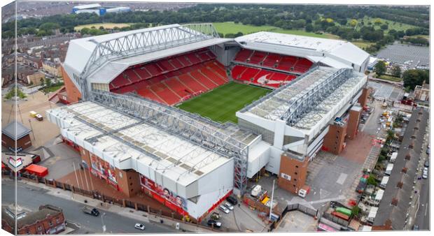 Anfield  Canvas Print by Apollo Aerial Photography