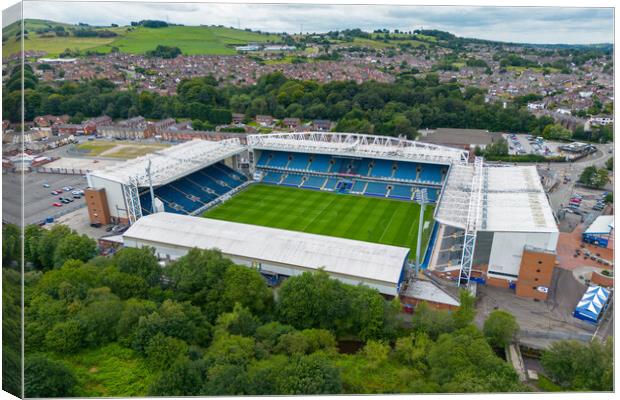 Ewood Park Canvas Print by Apollo Aerial Photography