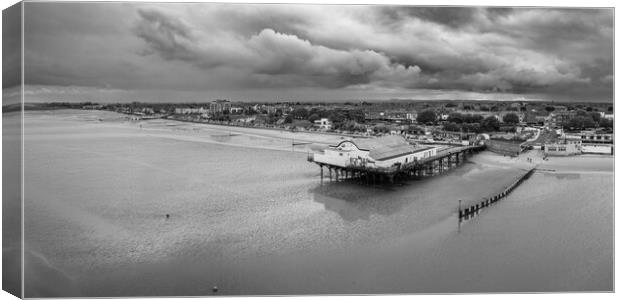 Cleethorpes Pier Panorama Canvas Print by Apollo Aerial Photography