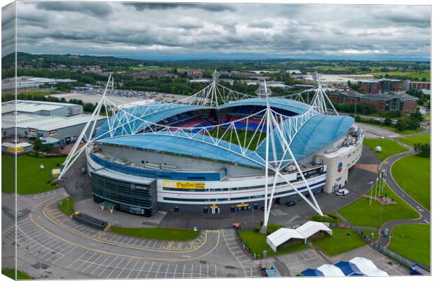 Bolton Wanderers FC Canvas Print by Apollo Aerial Photography