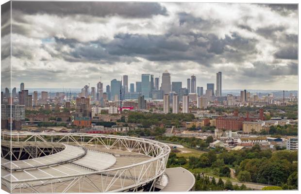 London Views Canvas Print by Apollo Aerial Photography