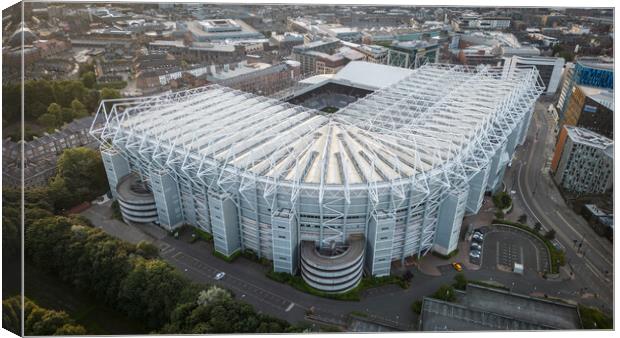 St James Park Canvas Print by Apollo Aerial Photography