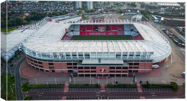 Stadium of Light Canvas Print by Apollo Aerial Photography