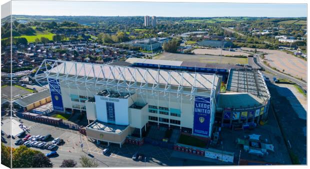 Leeds United Canvas Print by Apollo Aerial Photography