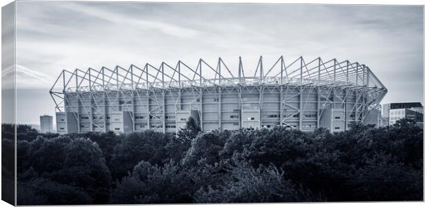 St James Park Newcastle United Canvas Print by Apollo Aerial Photography