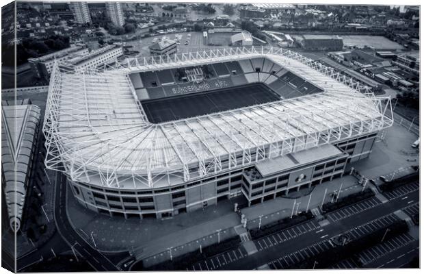 Stadium of Light Canvas Print by Apollo Aerial Photography