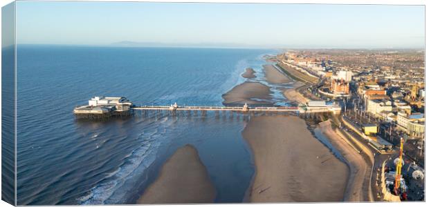 Blackpools North Pier Canvas Print by Apollo Aerial Photography