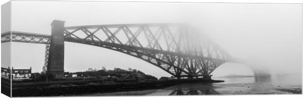Forth Railway Bridge Canvas Print by Apollo Aerial Photography