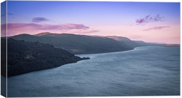 Loch Ness Views Canvas Print by Apollo Aerial Photography