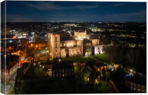 Ripon Cathedral Canvas Print by Apollo Aerial Photography