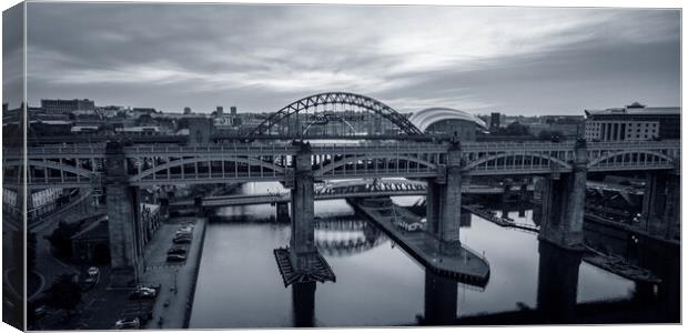 Newcastle Canvas Print by Apollo Aerial Photography