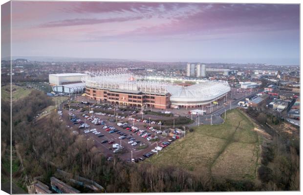 Sunderland Football Club Canvas Print by Apollo Aerial Photography