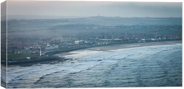 Whitburn Sands Canvas Print by Apollo Aerial Photography