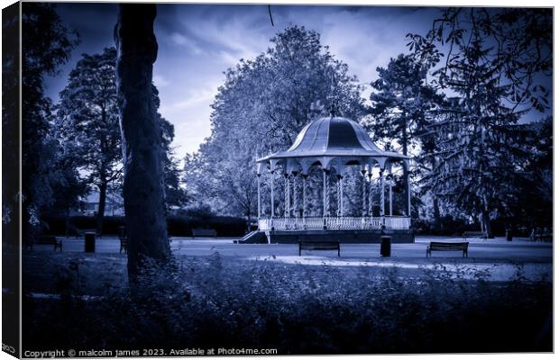 band stand Canvas Print by malcolm james