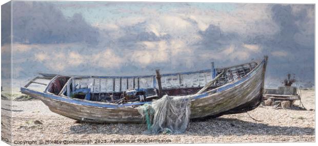 Fishing nets Canvas Print by Horace Goodenough
