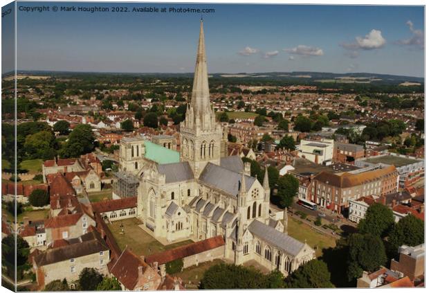 Chichester Cathedral Canvas Print by Mark Houghton
