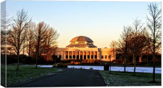 Building  Canvas Print by Richard Fairbairn