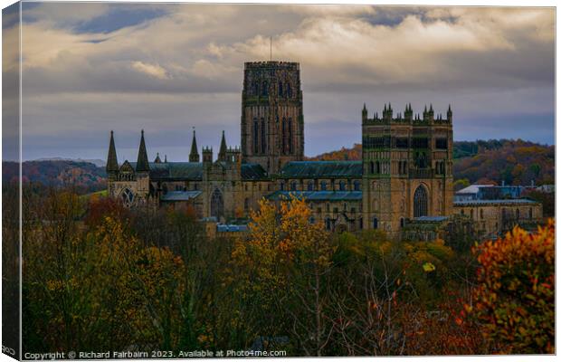 Durham  Canvas Print by Richard Fairbairn