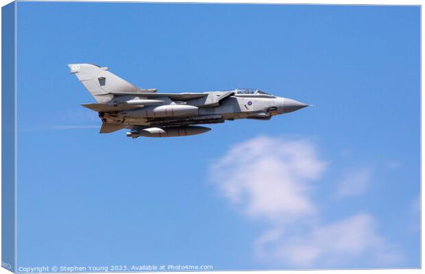 RAF Tornado Canvas Print by Stephen Young