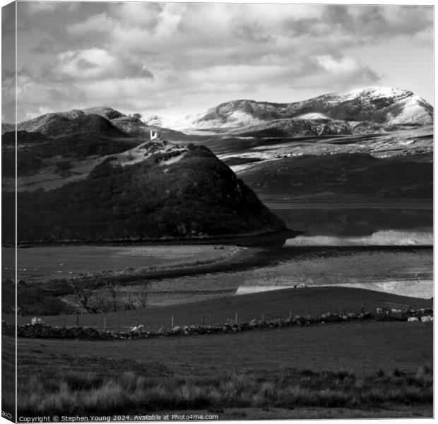 Highland Layers of Scotland Canvas Print by Stephen Young