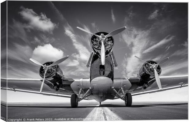 junkers Canvas Print by Frank Peters