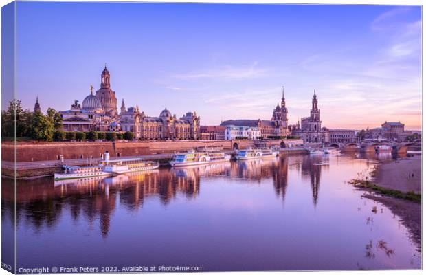 dresden Canvas Print by Frank Peters