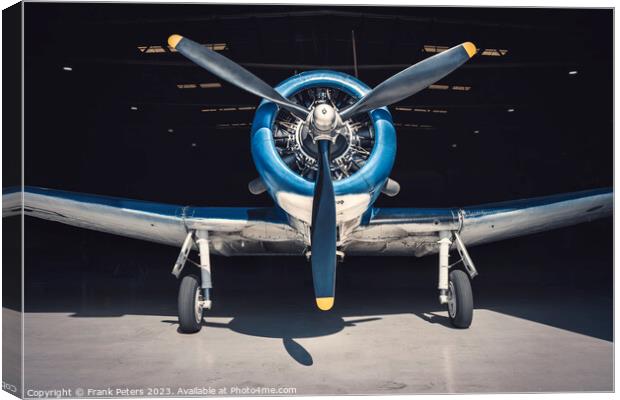 warbird Canvas Print by Frank Peters