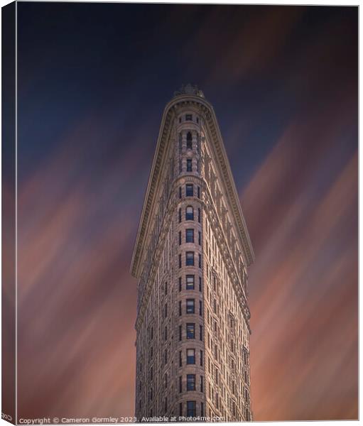 Flatiron Canvas Print by Cameron Gormley