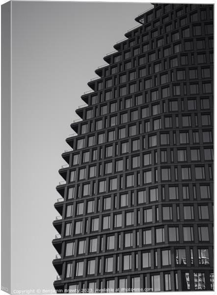New York Architecture  Canvas Print by Benjamin Brewty