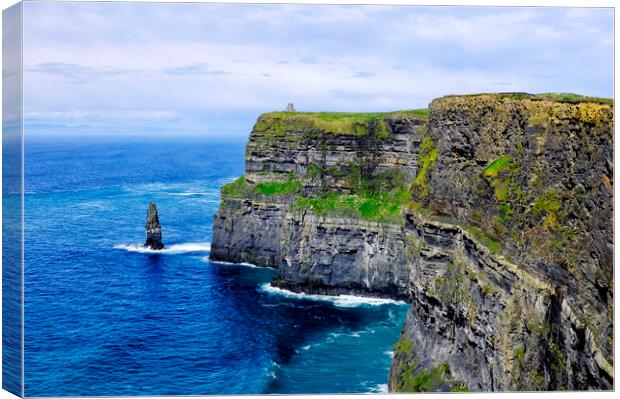 Cliffs of Moher Canvas Print by Fabrizio Troiani