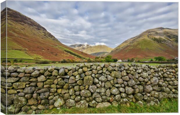 Majestic Wastwater Canvas Print by Steve Smith