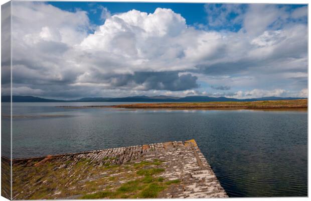 Serenity of Jura Canvas Print by Steve Smith