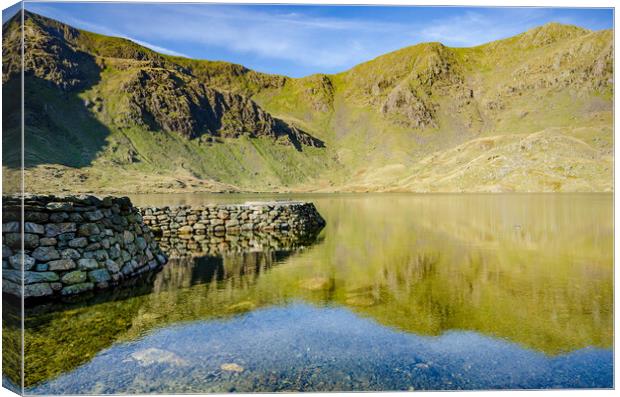 Levers Water Canvas Print by Steve Smith