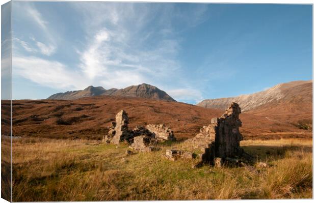 Glen Torridon Canvas Print by Steve Smith