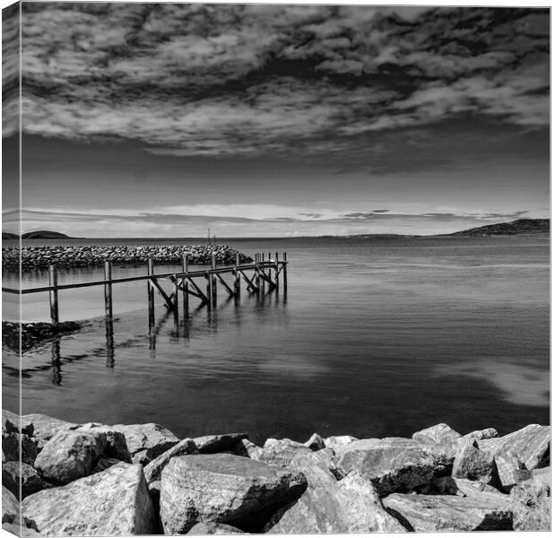 Eriskay Canvas Print by Steve Smith