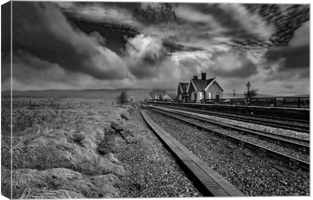 Ribblehead Station Canvas Print by Steve Smith