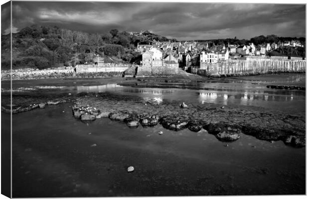 Robin Hoods Bay North Yorkshire Canvas Print by Steve Smith